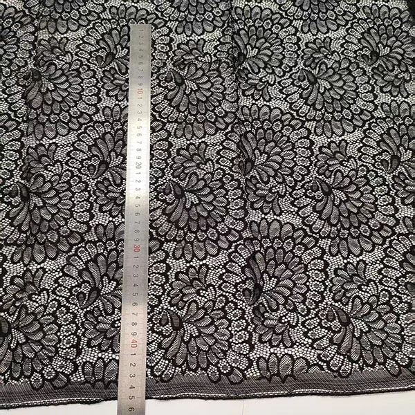 Stretch ຖັກແສ່ວ Nylon spandex lace fas