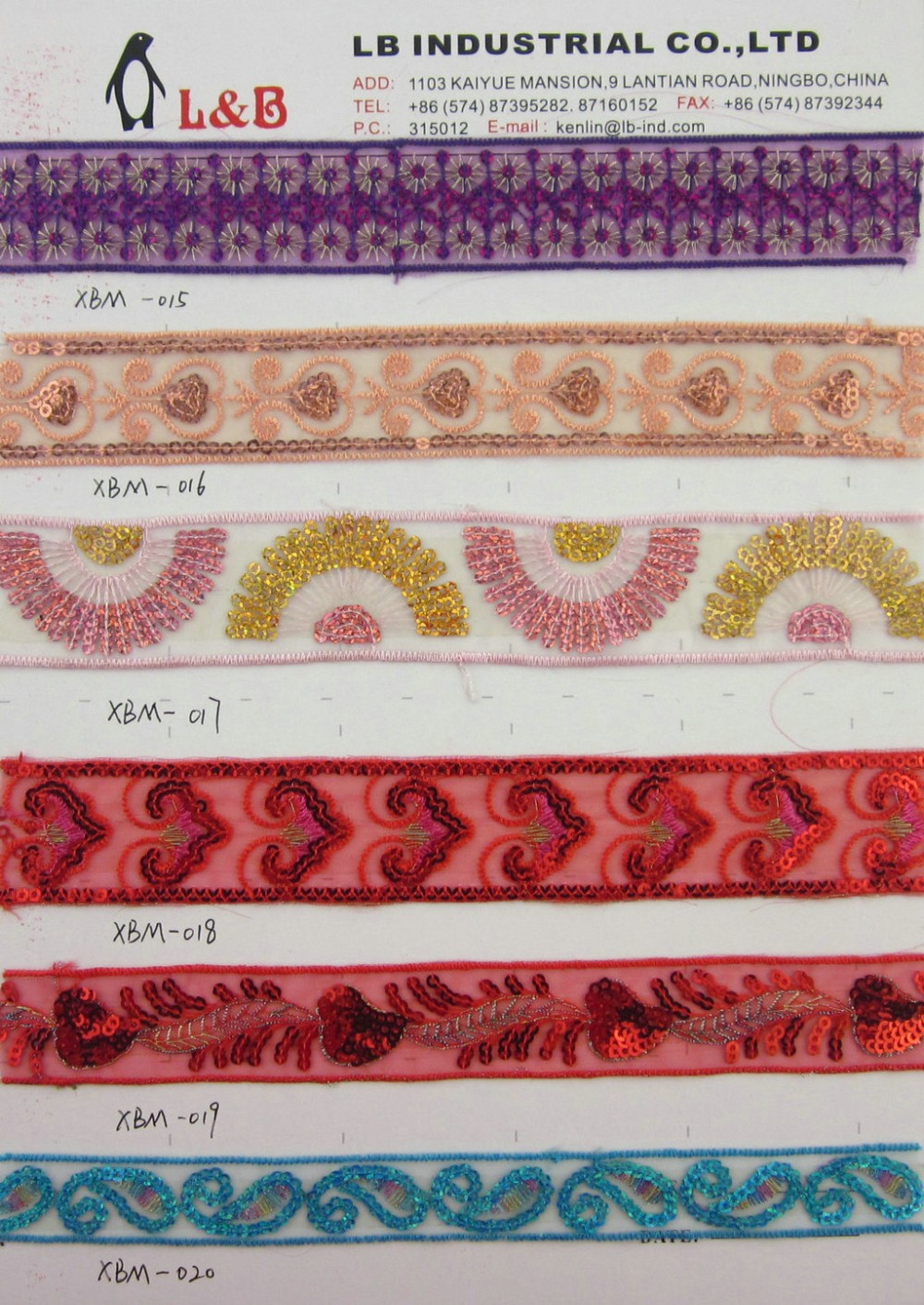 Wholesale Different Width Bling Finish Braid Elastic Sequin Lace Trim